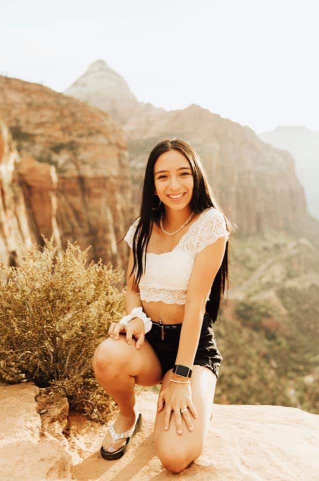 Ingy Elevate Endodontics dental assistant with red rock background